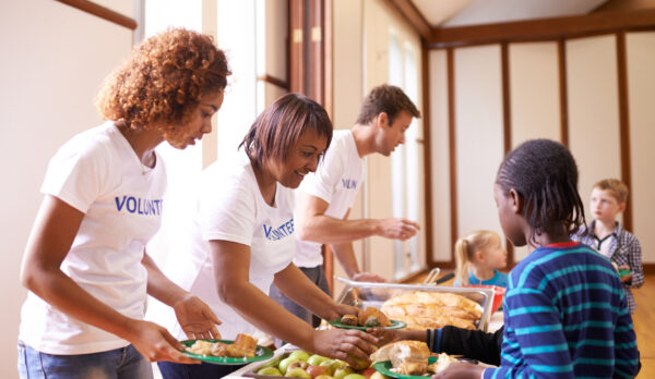 Cropped shot of a group of volunteer workers serving food to childrenhttp://195.154.178.81/DATA/i_collage/pu/shoots/805803.jpg